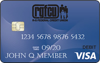 RGFCU Visa Debit Card