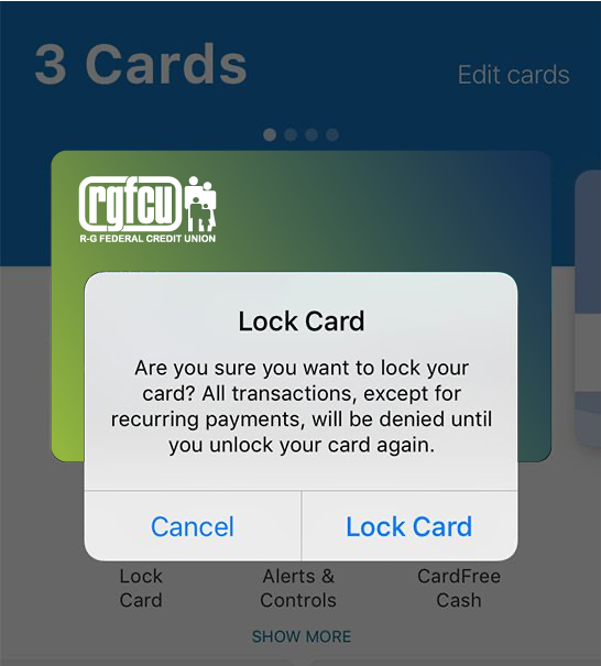 card command lock card screen